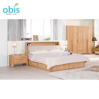 【obis】波里斯6尺被櫥式雙人床