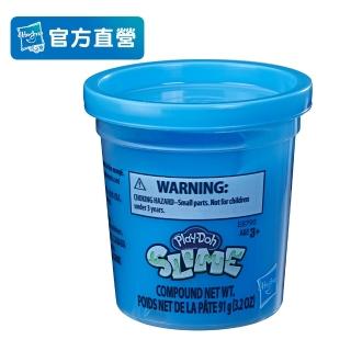 【PLAYDOH 培樂多】特殊黏土系列(無毒 史萊姆單罐 藍色 E8790)