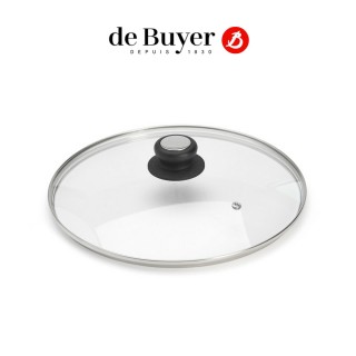 【de Buyer 畢耶】炒鍋專用玻璃鍋蓋28cm