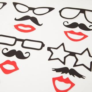 【BLS】派對拍照小道具-15件套(婚禮道具/變裝派對)