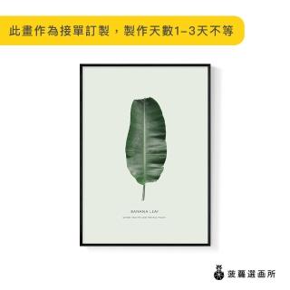 【菠蘿選畫所】生氣盎然—芭蕉葉-50x70cm(北歐/攝影/客廳掛畫/複製畫/居家裝飾/餐廳佈置/牆壁裝飾)