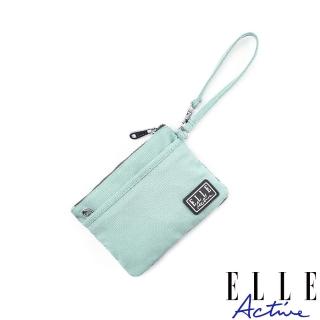 【ELLE active】透視網布系列-零錢包-薄荷綠