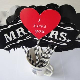 【BLS】派對拍照小道具-11件套(婚禮道具/變裝派對)