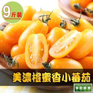 【愛上鮮果】美濃鮮採橙蜜香小蕃茄9斤(禮盒裝/3斤裝)