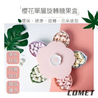 【COMET】櫻花單層旋轉糖果盒(892)