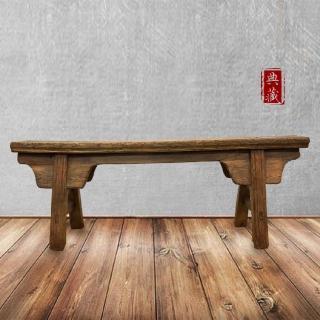 【雙12E-home】E-home 文藝復興實木長板凳-壹號件(古件長板凳)
