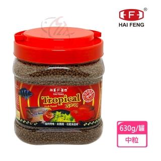 【海豐飼料】Tropical巧必可-血鸚鵡、花羅漢、一般熱帶魚飼料 浮上性 中粒650g(適合觀賞性熱帶魚類食用)
