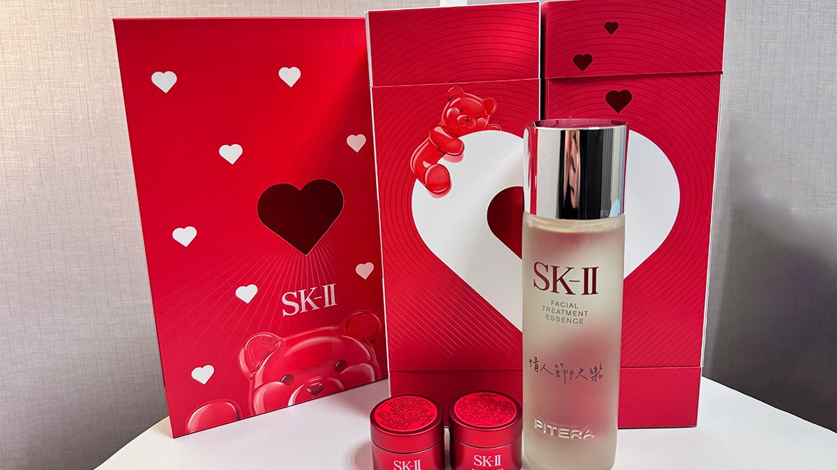 SK-II No.1情人節青春露限定禮盒，讓最重要的人感受到溫暖的祝福，讓你送禮送到心坎裡，把「愛意」融入她的每日保養時光💖
