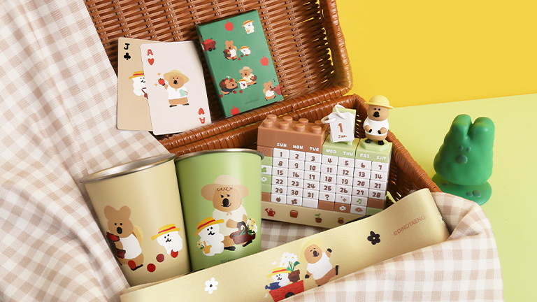 療癒系首選x愛康DINOTAENG特別款衛生棉，用「薄荷雲霜」香氣掃除生理期煩悶！