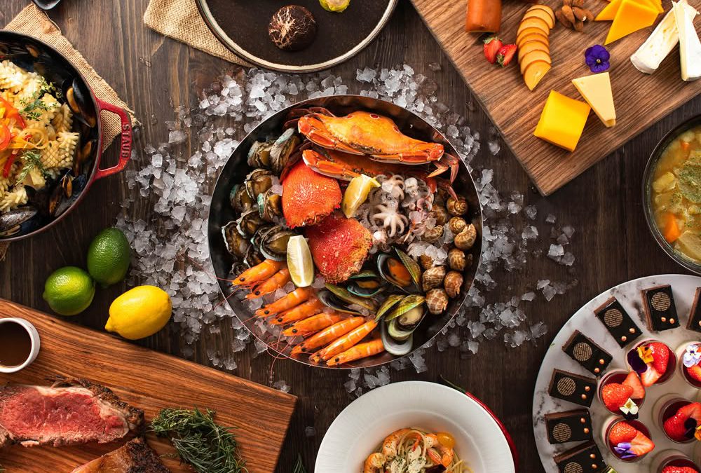 最超值的吃到飽! 新板希爾頓 悅市集~限時47折★加碼和牛吃到爽★