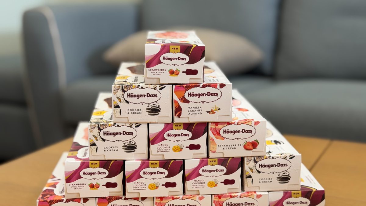 【開箱】大人才做選擇，新口味我全都要！🍦#哈根達斯水果派對雪糕