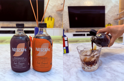 【開箱】一秒解鎖職人級冰咖啡！Nescafe雀巢義式濃縮咖啡液✨在家輕鬆做超方便❣️