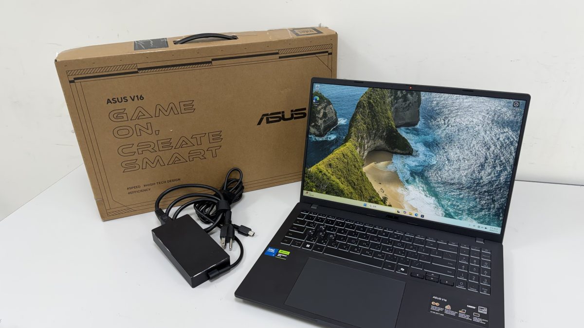 ASUS V16 RTX3050獨顯筆電開箱！高效能、多工娛樂一次滿足