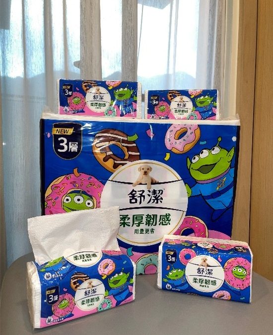 舒潔×momo三眼怪衛生紙🧻「你救了我們，我們永遠感謝你！」