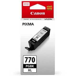 【CANON】PGI-770XL-BK 原廠黑色高容量墨水匣(速達)