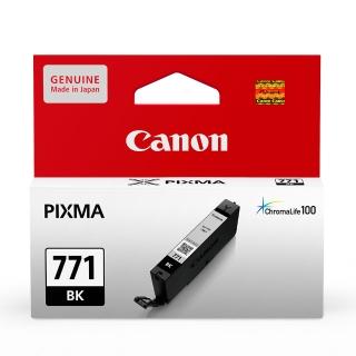 【CANON】CLI-771BK 原廠相片黑墨水匣(速達)
