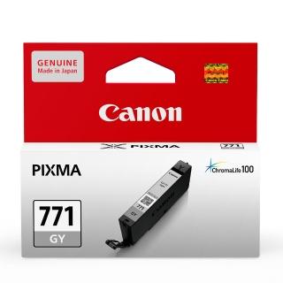 【CANON】CLI-771GY 原廠灰色墨水匣(速達)