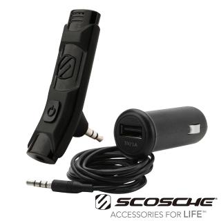 【SCOSCHE】藍芽車用麥克風音源傳輸器(藍芽 傳輸)