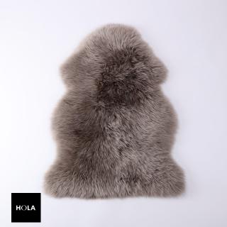 【HOLA】經典單張羊毛皮55X85拿鐵