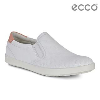 【ecco】AIMEE 經典輕巧休閒鞋(白 24107350915)