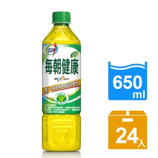 【每朝健康】健康綠茶650ml(24入/箱)