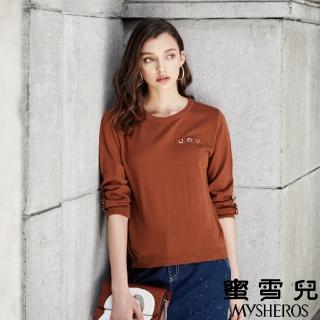 Mysheros 蜜雪兒 小馬蹄造型袖針織上衣 土黃 Momo購物網 Mysheros 蜜雪兒 小馬蹄造型袖針織上衣 土黃 Momo購物網