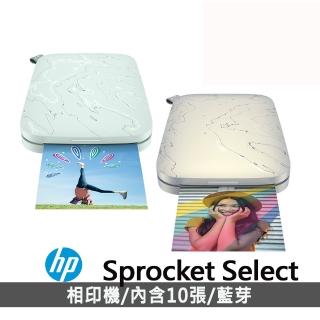 【HP 惠普】Sprocket Select 口袋相印機(內附10張黏貼式相紙)