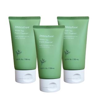 【innisfree】綠茶保濕潔面乳150mlx3入(國際航空版)